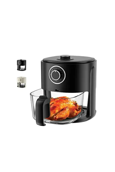 DLC Air Fryer – For Healthy & Crispy Cooking 4.2 L, 1200W - Black