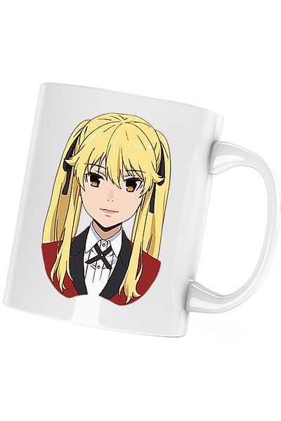 OEM Cana Kakegurui Runa Yomozuki Fan Art Anime, white, 330 ml