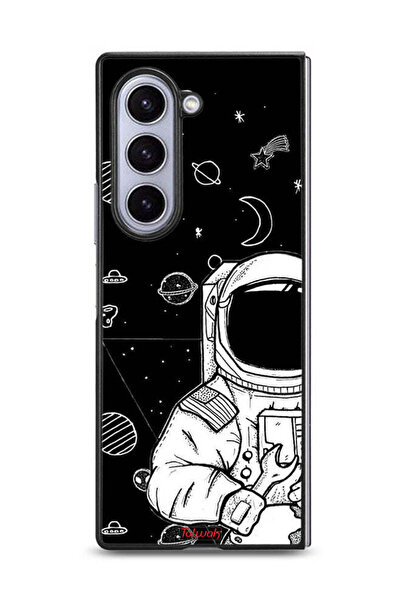 Tolwak غطاء حماية لهاتف سامسونج جالاكسي زد فولد 6 - فن رائد الفضاء