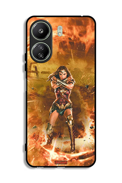 Tolwak غطاء حماية لهاتف شاومي ريدمي 13 سي - وندر وومن