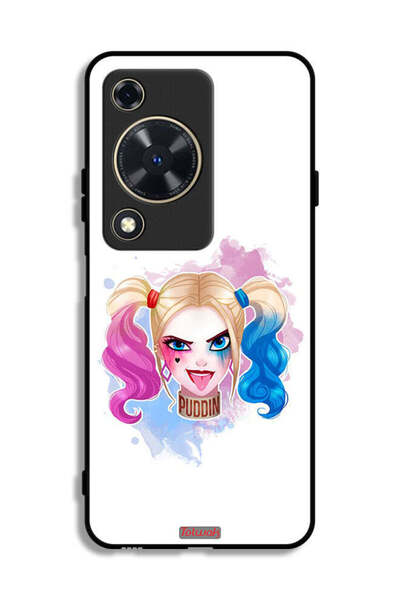 Tolwak غطاء حماية لهاتف هواوي نوفا Y72 برسومات هارلي كوين