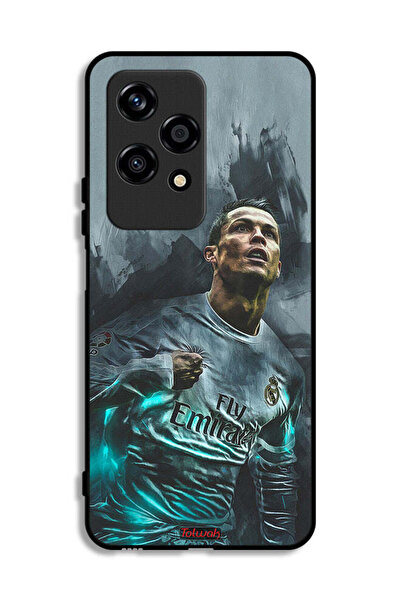 Tolwak غطاء حماية لهاتف Honor 200 Lite 5G برسومات كريستيانو رونالدو