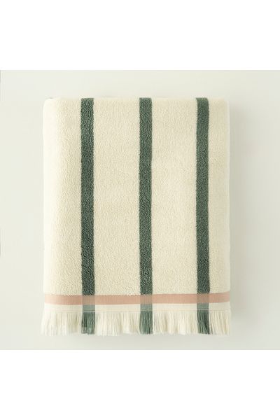 Bella Maison 100% Cotton Ella Bath Towel Green (90X150 cm)