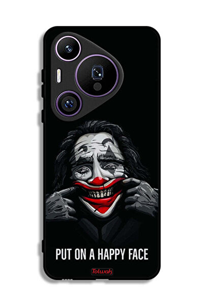 Tolwak غطاء حماية هواوي بيورا 70 برو بتصميم وجه سعيد