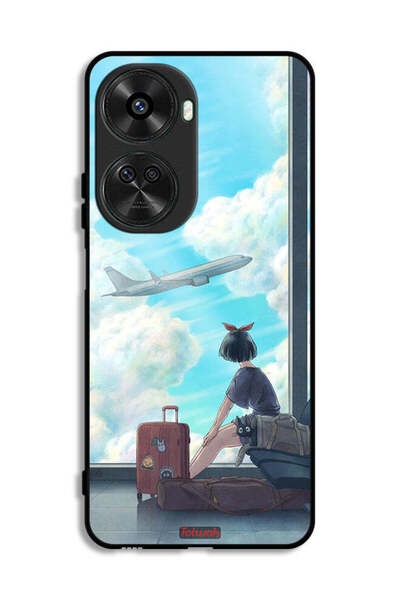 Tolwak غطاء حماية لهاتف هواوي نوفا 11 SE بتصميم فن السفر