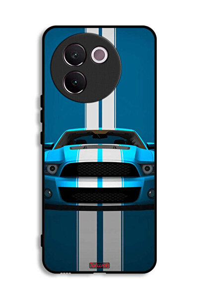 Tolwak Vivo V30e 5G Protective Case Cover Car Abstract Art