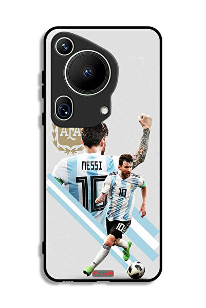 Tolwak غطاء حماية فائق لهاتف هواوي بيورا 70 بتصميم فني ليو ميسي