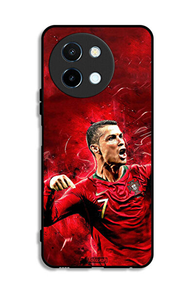 Tolwak غطاء حماية لهاتف Vivo Y38 5G كريستيانو رونالدو