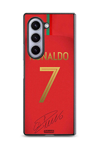 Tolwak غطاء حماية لهاتف سامسونج جالاكسي زد فولد 6 رونالدو 7