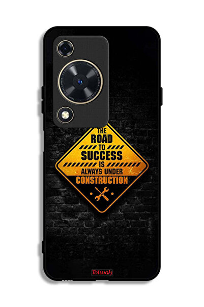 Tolwak غطاء حماية لهاتف هواوي إنجوي 70 الطريق إلى النجاح دائمًا قيد الإنشاء