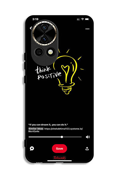 Tolwak غطاء حماية لهاتف هواوي نوفا 12 5G - فكر بإيجابية