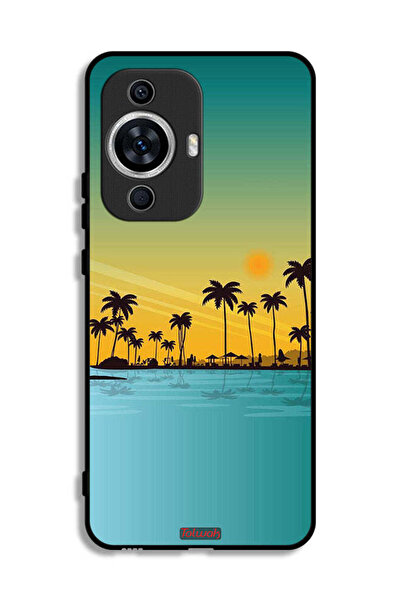 Tolwak غطاء حماية لهاتف هواوي نوفا 11، منظر طبيعي، فن تجريدي