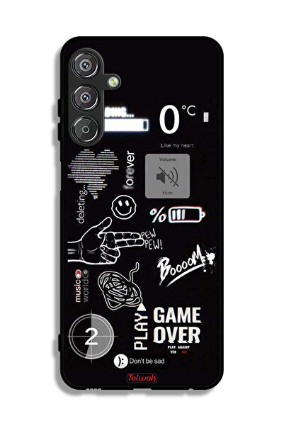 Tolwak غطاء حماية لهاتف سامسونج جالاكسي F15 5G - لعبة انتهت - بيو بيو