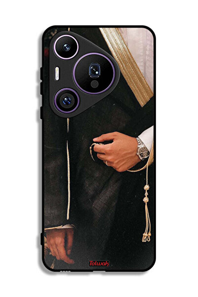 Tolwak غطاء حماية لهاتف هواوي بيورا 70 برو بتصميم عربي