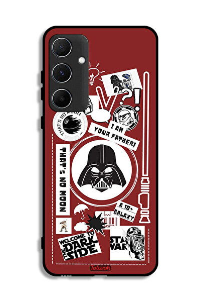 Tolwak غطاء حماية لهاتف سامسونج جالاكسي A55 5G ملصق "مرحبًا بكم في الجانب الم...