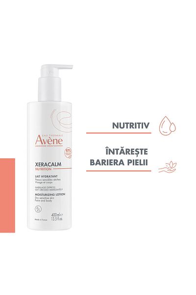 Avene Lapte hidratant Xeracalm Nutrition, 400 ml
