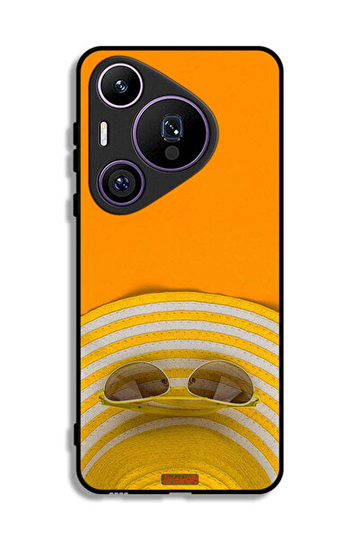 Tolwak غطاء حماية لهاتف هواوي بيورا 70 برو مع قبعة للنظارات