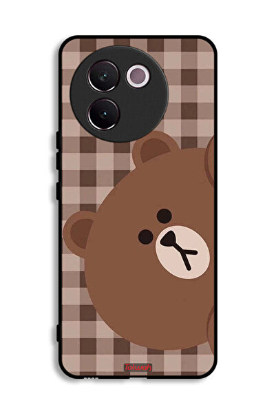 Tolwak غطاء حماية لهاتف Vivo V30e 5G على شكل دب