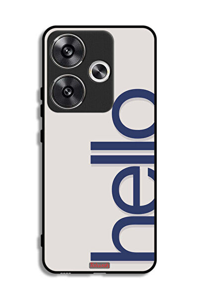 Tolwak Xiaomi Poco F6 5G Protective Case Cover Hello