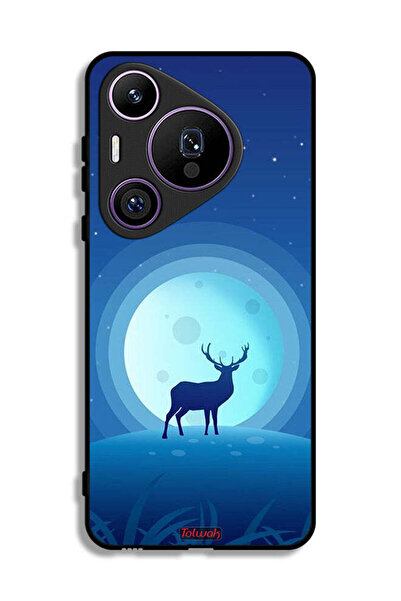 Tolwak غطاء حماية لهاتف هواوي بيورا 70 برو بتصميم غزال