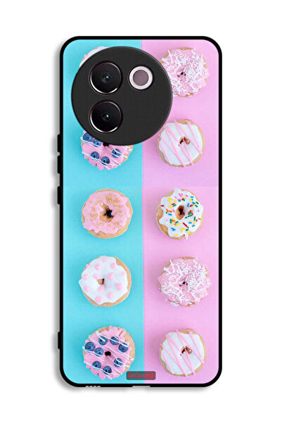 Tolwak غطاء حماية لهاتف Vivo V30e 5G بنقشة دوناتس هيذر