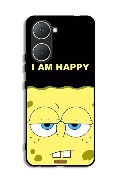 Tolwak غطاء حماية لهاتف Vivo Y03 4G أنا سعيد