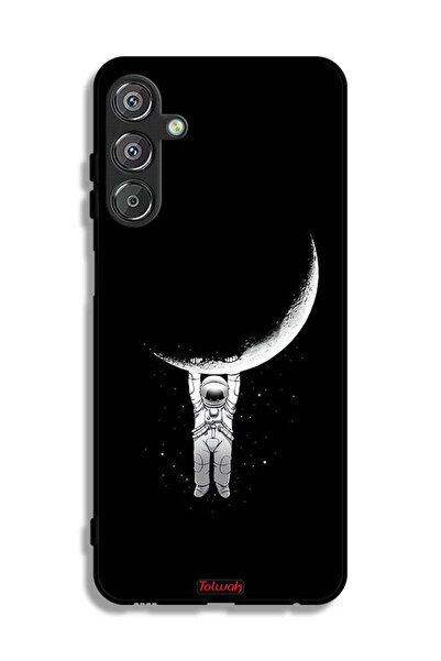 Tolwak Samsung Galaxy F15 5G Protective Case Cover Hanging From Moon
