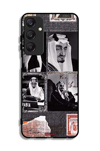 Tolwak غطاء حماية لهاتف سامسونج جالاكسي A25 5G، ملصق الملك فيصل العتيق