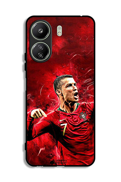 Tolwak غطاء حماية لهاتف شاومي ريدمي 13 سي كريستيانو رونالدو