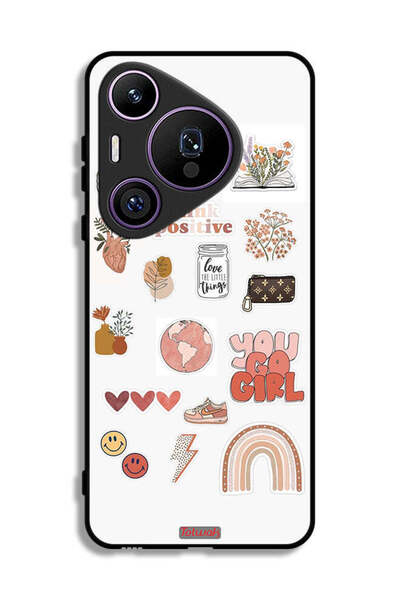 Tolwak غطاء حماية لهاتف هواوي بيورا 70 برو - You Go Girl