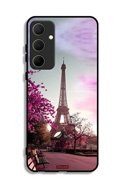 Tolwak غطاء حماية لهاتف سامسونج جالاكسي A35 5G بتصميم برج إيفل