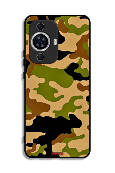 Tolwak غطاء حماية لهاتف هواوي نوفا 12 لايت بنمط رقمي تجريدي مموه