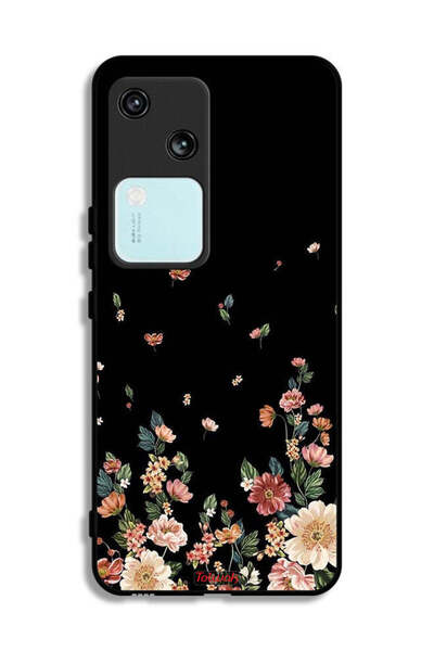 Tolwak Vivo V30 5G Protective Case Cover Small Flowers In Bottom