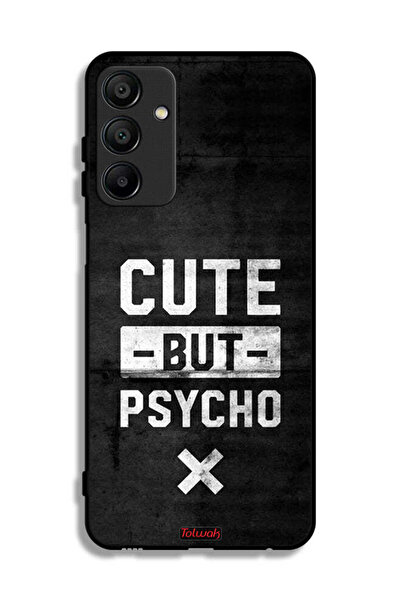 Tolwak Samsung Galaxy A15 Protective Case Cover Cute But Psycho