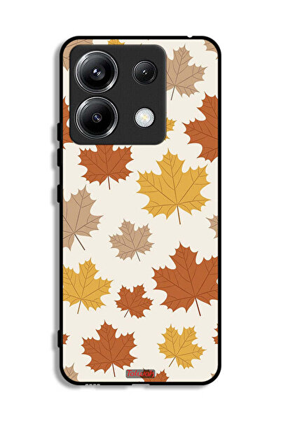 Tolwak غطاء حماية لهاتف شاومي ريدمي نوت 13 برو 5G بنقشة أوراق الخريف