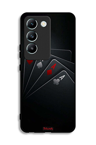 Tolwak غطاء حماية لهاتف Vivo V30 Lite 4G - بطاقات A