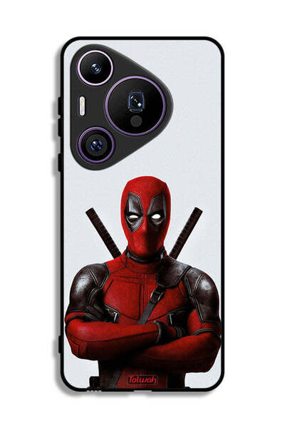 Tolwak غطاء حماية هواوي بيورا 70 برو بتصميم ديدبول