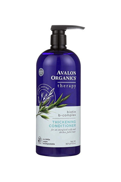 Avalon Organics بلسم ثيرابي بيوتين ب-كومبلكس لتكثيف الشعر