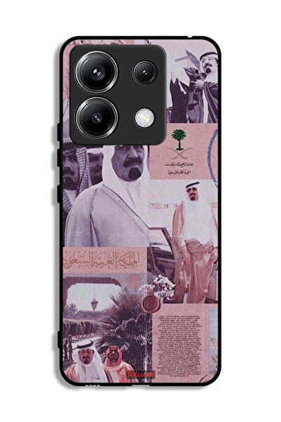 Tolwak غطاء حماية لهاتف شاومي ريدمي نوت 13 برو 5G، ملصق الملك عبد الله العتيق