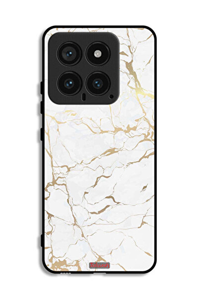 Tolwak غطاء حماية لهاتف شاومي 14 بنمط رخامي