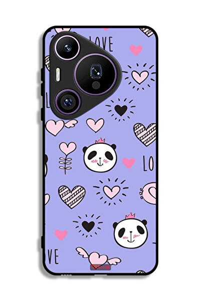 Tolwak غطاء حماية هواوي بيورا 70 برو بتصميم الحب والباندا