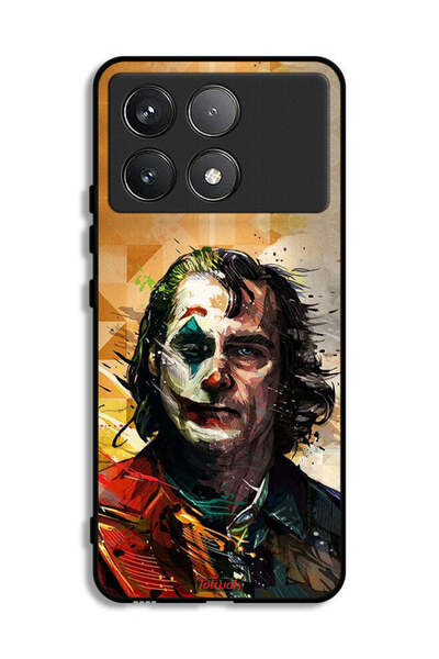 Tolwak Xiaomi Poco F6 Pro Protective Case Cover Joker Paint Art