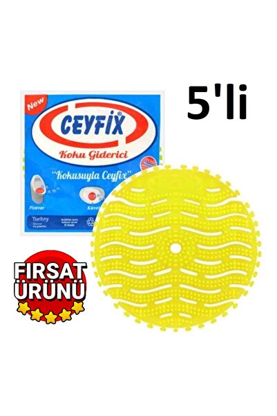 Ceyfix 5'li Pisuvar Koku Giderici | Uzun Süreli Etki | Hijyenik Tablet | WC &...