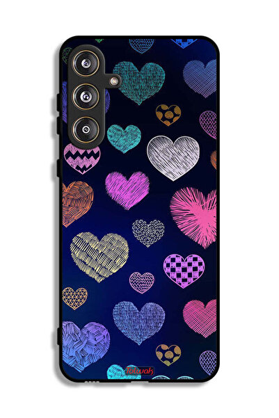 Tolwak غطاء حماية لهاتف سامسونج جالاكسي F55 5G بنقشة قلوب داجا
