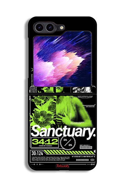 Tolwak غطاء حماية لهاتف Samsung Galaxy Z Flip6 - Sanctuary