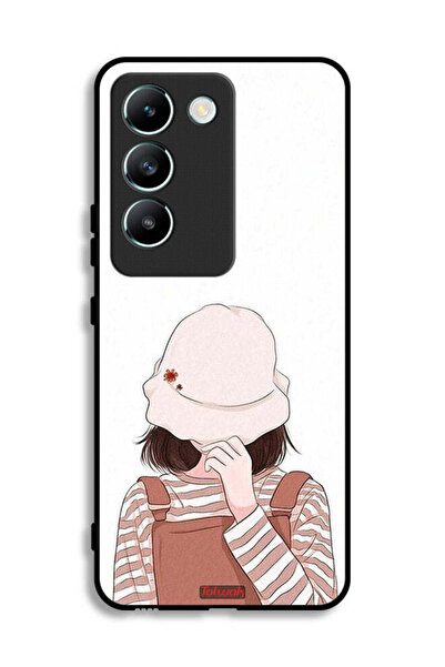 Tolwak غطاء حماية لهاتف Vivo V30 Lite 4G بغطاء للوجه وقبعة