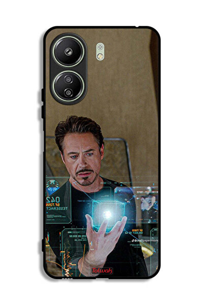 Tolwak غطاء حماية لهاتف شاومي ريدمي 13 سي - الرجل الحديدي