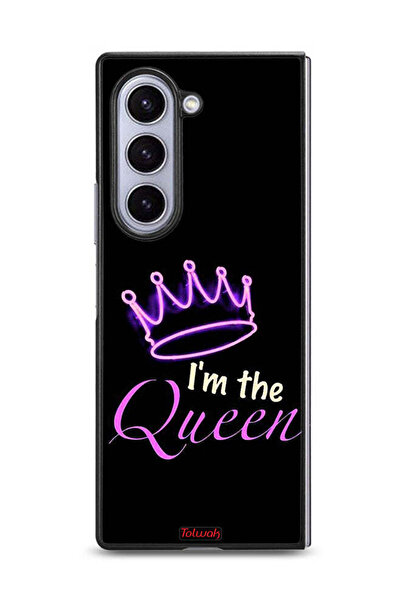 Tolwak غطاء حماية لهاتف سامسونج جالكسي زد فولد 6 - أنا الملكة