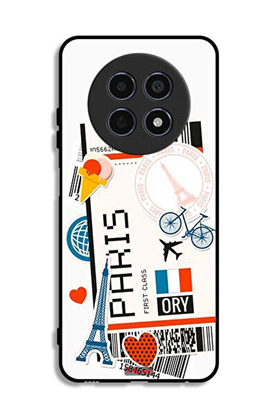 Tolwak غطاء حماية لجهاز Realme 12x 5G، ملصق باريسي