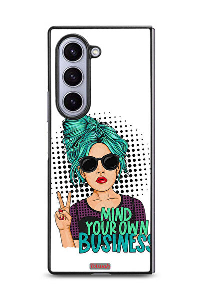 Tolwak غطاء حماية لهاتف Samsung Galaxy Z Fold6 - اهتم بشؤونك الخاصة